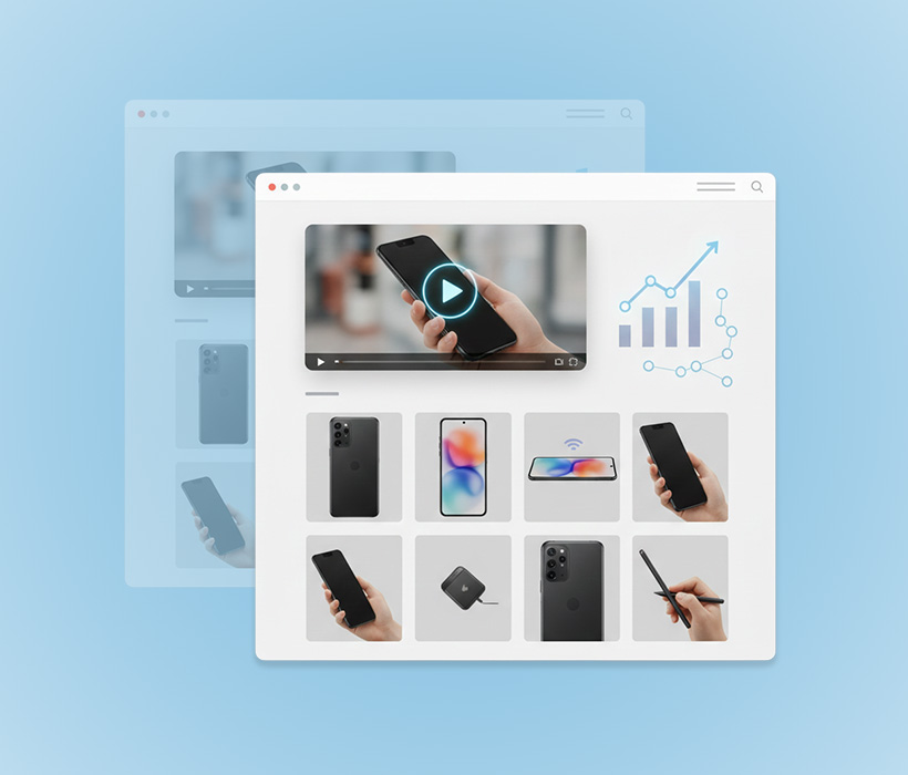 نقش تصاویر و ویدئوها در فروش محصول