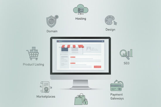 هزینه‌ های راه اندازی فروشگاه اینترنتی